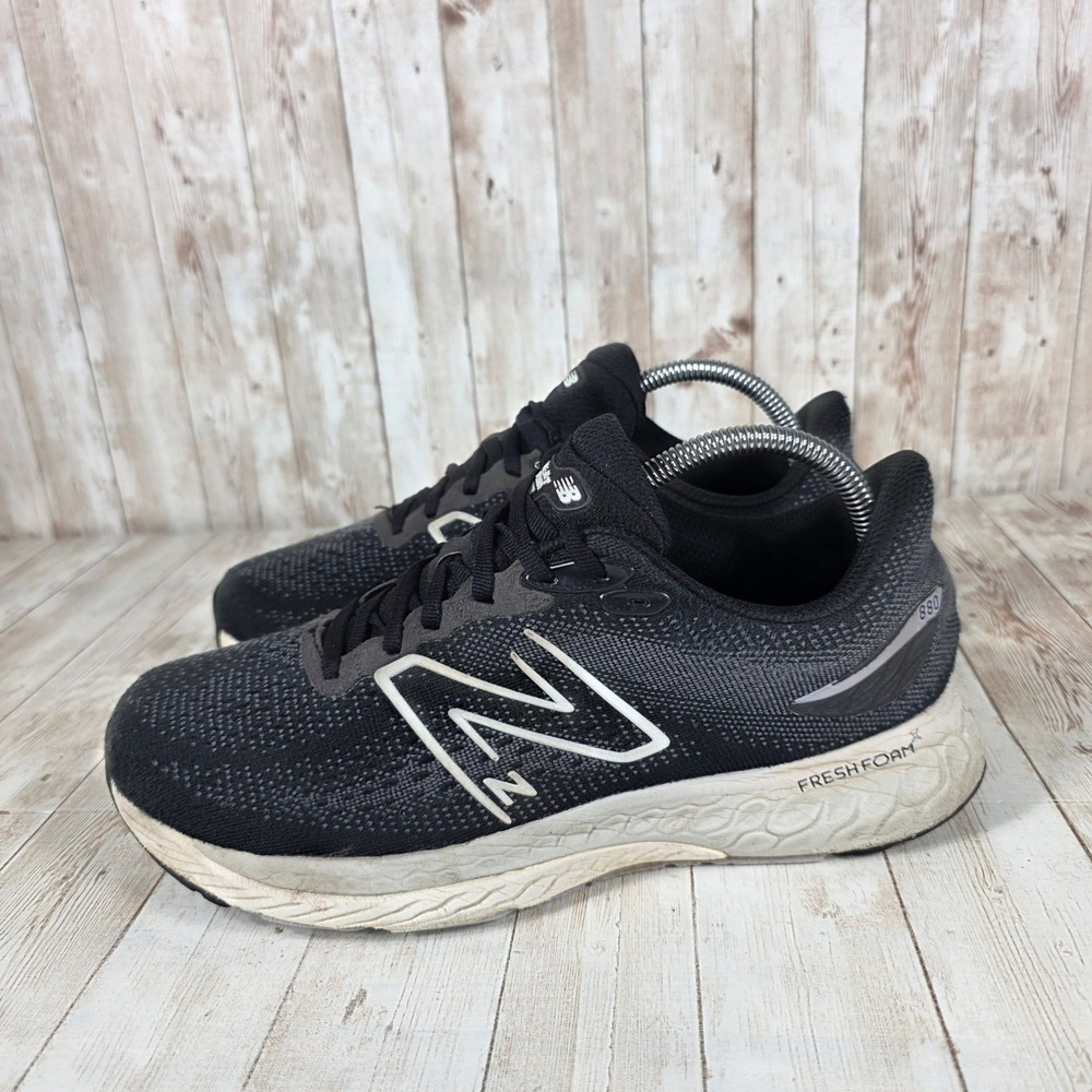 New Balance 880 Fresh Foam Women Running Shoes Black Gray Size 10 Athletic - Picture 2 of 8